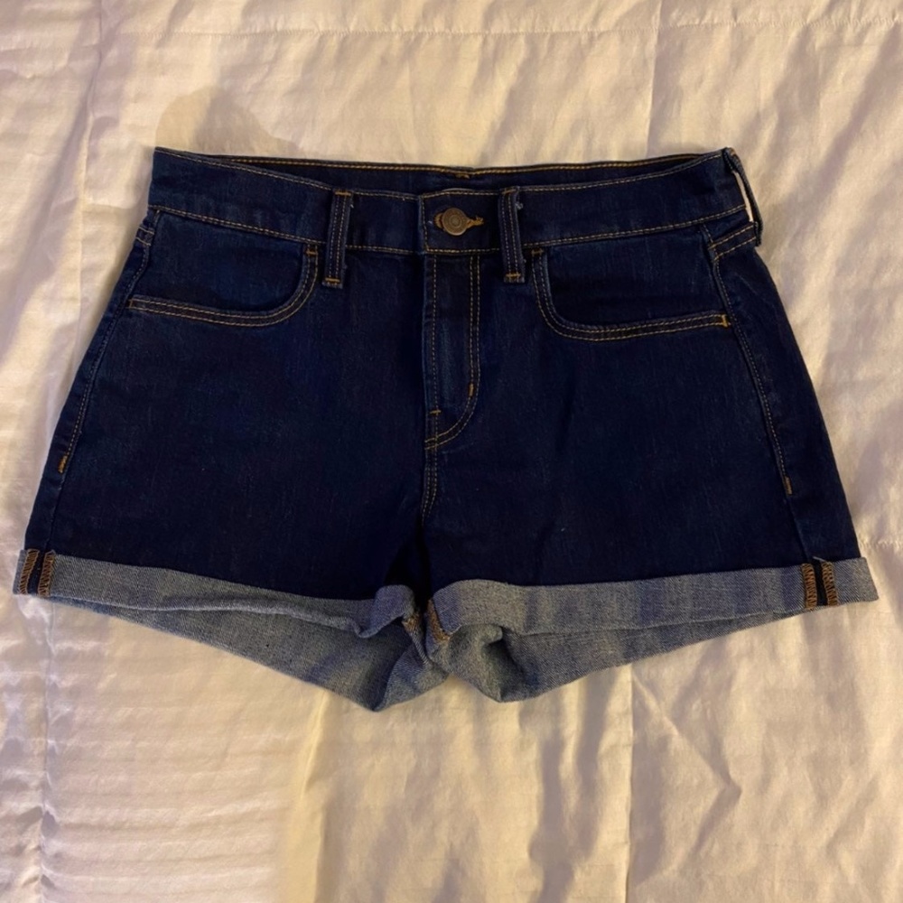 Old Navy Mid-Rise Cuffed Denim Shorts
